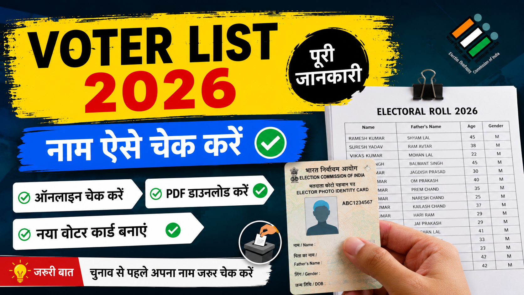 Voter List 2026