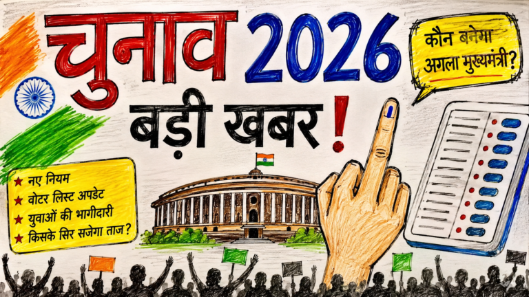 चुनाव 2026 बड़ी खबर